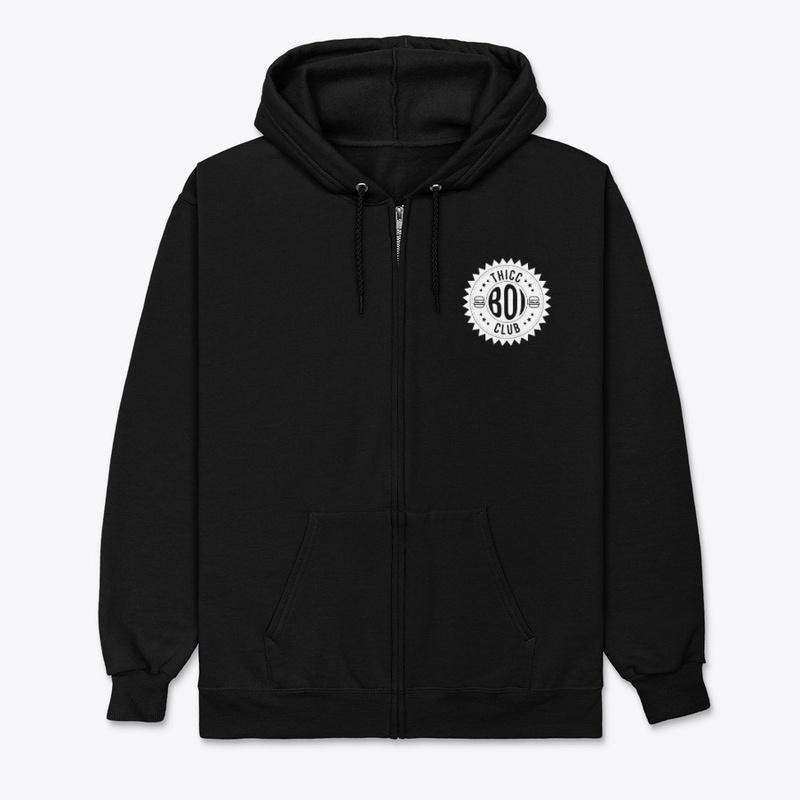 Thicc Boi Club Zip Hoodie